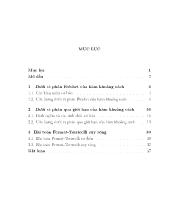 Luận văn Vi phân suy rộng của hàm khoảng cách và ứng dụng