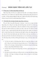 Luận văn Xây dựng thử nghiệm mô hình ngữ âm cho nhận dạng tiếng nói liên tục
