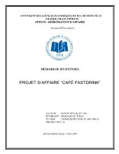 Projet d'affaire Café fastdrink