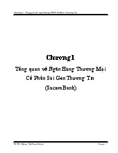 Chuyên đề Tìm hiểu các hoạt động giao dịch tại ngân hàng thương mại cổ phần Sài Gòn Thương Tín (SacomBank) Phòng giao dịch Trảng Bom, huyện Trảng Bom, tỉnh Đồng Nai