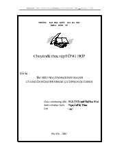 Chuyên đề Tìm hiểu hoạt động kinh doanh của ngân hàng thương mại cổ phần quân đội