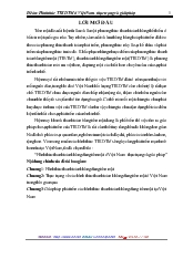 Đề tài Hình thức thanh toán không dùng tiền mặt ở Việt Nam - Thực trạng và giải pháp
