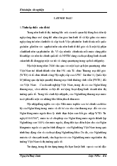 Khóa luận Giải pháp hạn chế rủi ro tín dụng trung dài hạn tại Ngân hàng Ngoại Thương Việt Nam