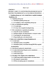 Khóa luận Hoạt động quản trị rủi ro thanh khoản tại các ngân hàng thương mại Việt Nam – thực trạng và giải pháp