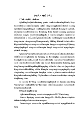 Luận văn Nâng cao chất lượng phân tích tín dụng tại ngân hàng Phương Nam – chi nhánh Hà Nội