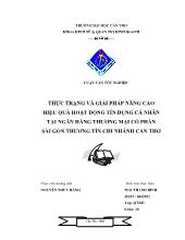 Phân tích hiệu quả hoạt động sản xuất kinh doanh của tổng công ty viễn thông quân đội Viettel - Chi nhánh Vĩnh Long