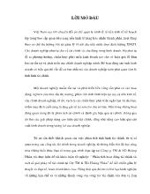 Phân tích tình hình hoạt động & một số giải pháp về tài chính tại công ty TNHH thương mại và xây dựng Hoàng Nhân
