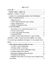 Hực trạng và giải pháp hoạt động truyền thông của công ty cổ phần Nghiệp Quảng cho sản phẩm bếp điện từ