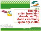 Chiến lược kinh doanh của Tập đoàn viễn thông quân đội Viettel