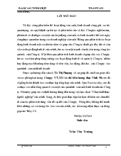 Công nghệ sản xuất kinh doanh của công ty vận tải, xây dựng và chế biến lương thực Vĩnh Hà