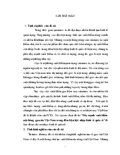 Đẩy mạnh xuất khẩu mặt hàng gạo của Việt Nam trong điều kiện hội nhập kinh tế quốc tế