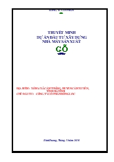 Dự án đầu tư xây dựng nhà máy sản xuất gỗ dăm
