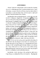 Hoạt động kinh doanh nhập khẩu nguyên liệu nhựa tại Công ty Thương mại xuất nhập khẩu Hà Nội - Thực trạng và giải pháp