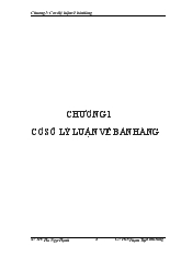 Một số giải pháp nhằm phát triển hoạt động bán hàng tại doanh nghiệp tư nhân kinh doanh vàng bạc đá quý Hồng Nguyên