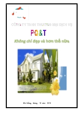 Phân tích môi trường kinh doanh của công ty TNHH Thương mại dịch vụ PQ&T