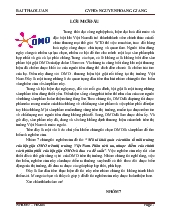 Phân tích ưu, nhược điểm của chính sách phân phối của bột giặt OMO và đưa ra đề xuất