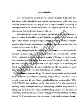 Thực trạng và một số giải pháp nhằm tăng xuất khẩu hàng nông sản của Công ty xuất nhập khẩu nông sản thực phẩm Hà Nội
