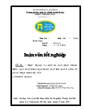 Thực trạng và một số giải pháp nhằm thúc đẩy xuất khẩu hàng mây tre đan của Công ty xuất nhập khẩu Hà Tây