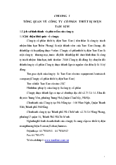 Tổng quan về công ty cổ phần thiết bị điện tam kim