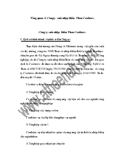 Tổng quan về Công ty xuất nhập khẩu Than Coalimex