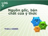 Chủ đề seminar nguồn gốc và bản chất của ý thức