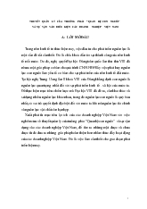 Thuyết quản lý của trường phái quan hệ con nguười và sự vận dụng vào điều kiện các doanh nghiệp Việt Nam