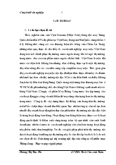 Chuyên đề Bán hàng tại thị trường nội địa của công ty cổ phần may Thăng Long: Thực trạng và giải pháp