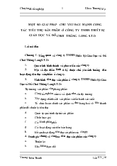 Chuyên đề Một số giải pháp chủ yếu đẩy mạnh công tác tiêu thụ sản phẩm ở công ty TNHH thiết bị giáo dục và đồ chơi Thăng Long s.t.d