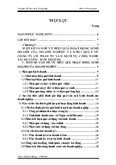 Chuyên đề Một số giải pháp nâng cao hiệu quả hoạt động kinh doanh của Công ty Cổ phần Tư vấn Dịch vụ Công nghệ Tài nguyên – Môi trường