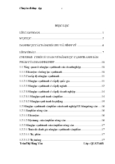 Chuyên đề Nâng cao năng lực cạnh tranh của sản phẩm nông sản xuất khẩu tại cổ phần xuất nhập khẩu và hợp tác đầu tư Vilexim