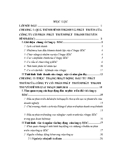 Chuyên đề Hoạt động đầu tư phát triển tại công ty cổ phần phát triển phát thanh truyền hình (BDC): Thực trạng và giải pháp