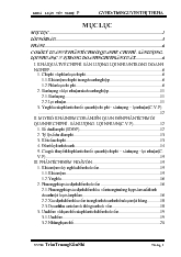Khóa luận Ứng dụng phân tích mối quan hệ chi phí - sản lượng - lợi nhuận (C-V-P) nhằm nâng cao hiệu quả sản xuất kinh doanh tại Công ty cổ phần Dệt May 29-3 Đà Nẵng