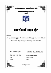 Chuyên đề Nâng cao năng lực đấu thầu của công ty cổ phần đầu tư phát triển xây dựng và thương mại Sơn Hà