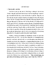 Đề tài Phân tích ảnh hưởng của quá trình tự do hóa thương mại đến công ty vận tải thủy Bắc NOSCO