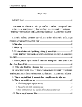 Chuyên đề Đầu tư phát triển hệ thống trung tâm Chữa bệnh - Giáo dục - Lao động xã hội: Thực trạng và giải pháp