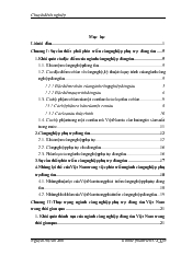 Chuyên đề Giải pháp phát triển ngành công nghiệp phụ trợ đóng tàu trong giai đoạn đến năm 2020