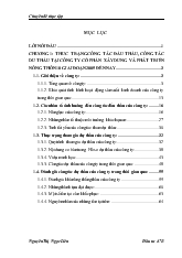 Chuyên đề Thực trạng công tác đấu thầu, công tác dự thầu và một số giải pháp nhằm nâng cao khả năng thắng thầu của công ty cổ phần xây dựng và phát triển nông thôn 10 giai đoạn 2005 - 2008