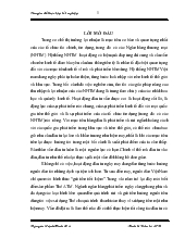 Chuyên đề Tình hình đầu tư phát triển Thẻ tại Ngân hàng Nông nghiệp và Phát triển Nông thôn, chi nhánh Nam Hà Nội Giai đoạn 2003 - 2007