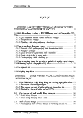 Chuyên đề Xây dựng phần mềm quản lý khách hàng của công ty TNHH thương mại và công nghiệp Mỹ Việt