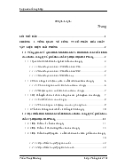 Luận văn Vận dụng một số phương pháp thống kê phân tích hiệu quả sử dụng lao động của công ty Cổ phần hóa chất vật liệu điện Hải Phòng giai đoạn 2003 – 2008