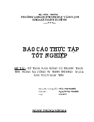 Đề tài Kế toán bán hàng và thanh toán tiền hàng tại công ty TNHH thương mại & sản xuất Nam Tiến
