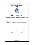 Đề án Tổng quan về ngân sách nhà nước