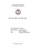 Báo cáo Thực trạng sản xuất kinh doanh của Tổng công ty cổ phần may Đức Giang