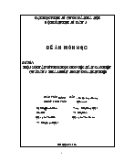 Đề án Một số luận cứ khoa học cho việc nâng cao hiệu quả đầu tư phát triển trong doanh nghiệp