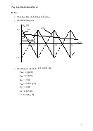 Đề tài Tổng hợp điều khiển hệ điện cơ