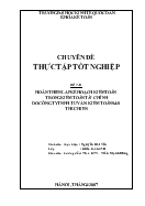Chuyên đề Hoàn thiện lập kế hoạch kiểm toán trong kiểm toán tài chính do công ty TNHH tư vấn - Kiểm toán s&s thực hiện