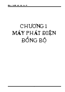 Luận án Khảo sát các chế độ vận hành của máy phát điện trong hệ thống điện