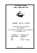 Chuyên đề Một số biện pháp nhằm củng cố và phát triển thị trường của doanh nghiệp thương mại