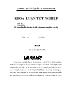 Đề tài Kế toán chi phí sản xuất và tính giá thành sản phẩm xây lắp