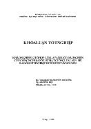 Khóa luận Khảo nghiệm 12 tổ hợp lúa lai và bước đầu nghiên cứu công nghệ sản xuất hạt giống lúa lai F1 hệ ba dòng thích hợp điều kiện Tây Nguyên